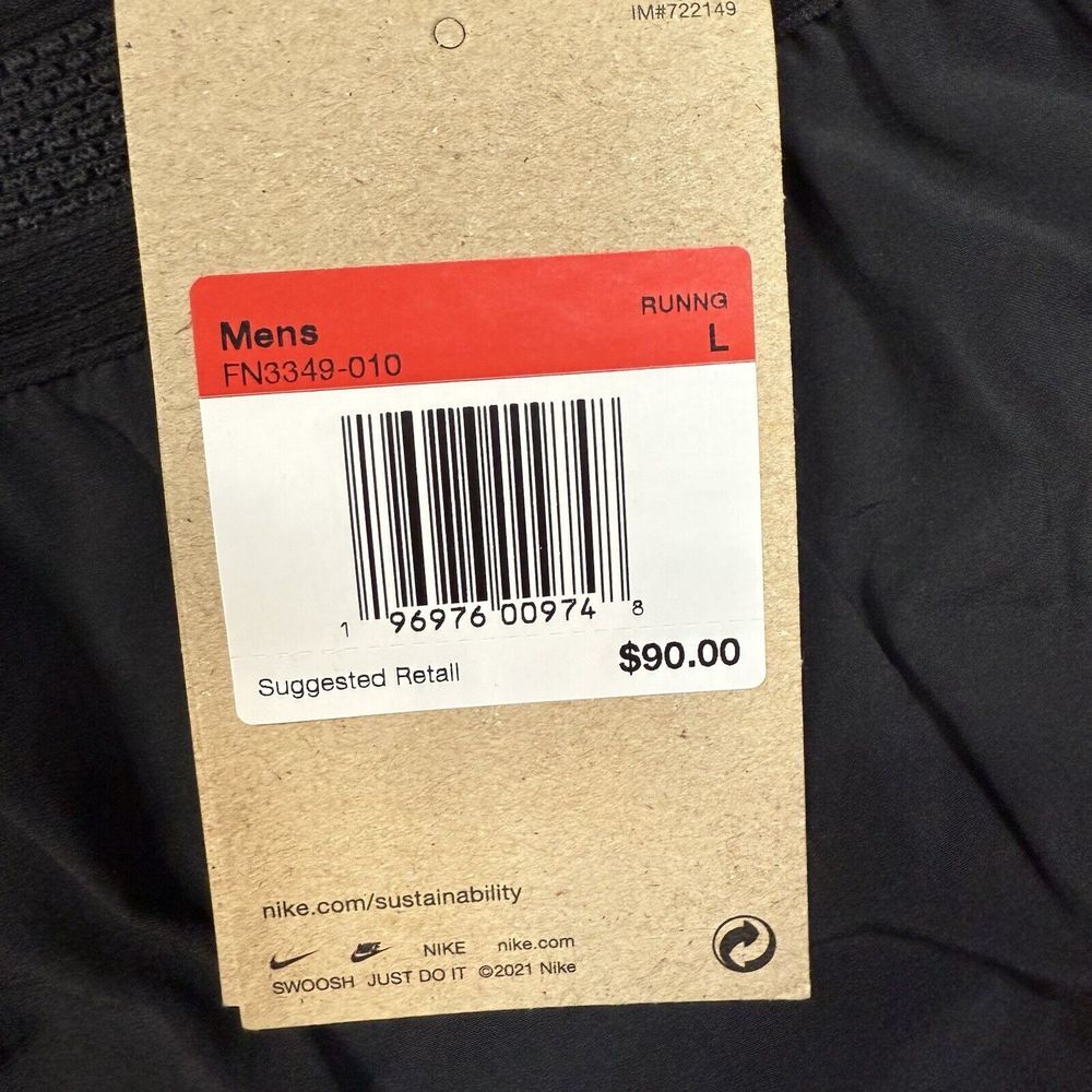 Nike Men's Aeroswift Dri-Fit ADV 2" Brief Lined Running Shorts‎ FN3349 LARGE NWT - Picture 3 of 16